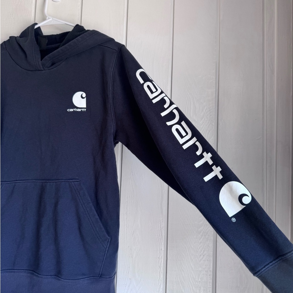 Carhartt Boys Black Hoodie - Picture 2 of 4